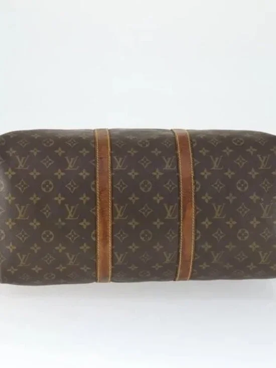 LOUIS VUITTON Monogram Keepall Bandouliere 50 Boston Bag M41416 LV Auth 171949 - Picture 5 of 16